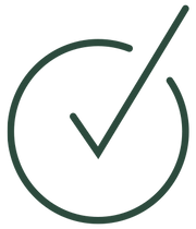 checkmark in a white background